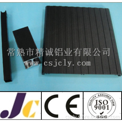 Black Anodized Aluminum Extrusion Profile (JC-P-83024)